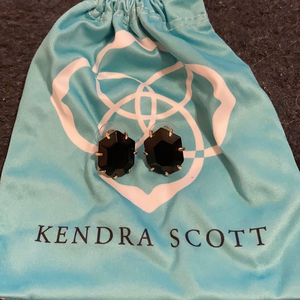 Kendra Scott Black Earrings